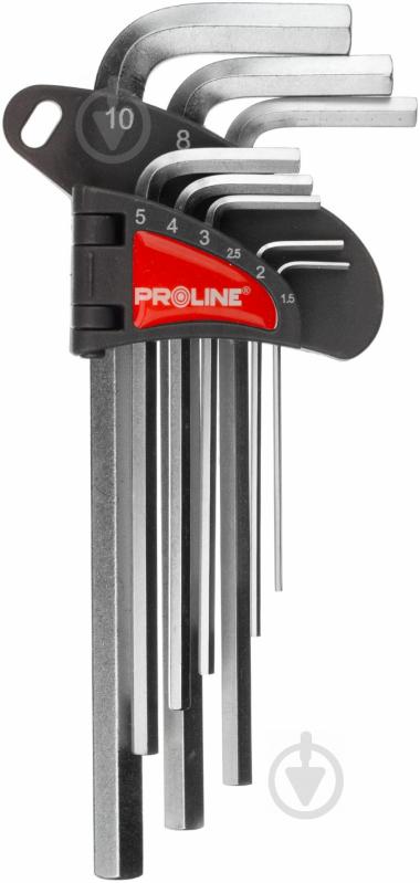 Набор ключей шестигранных Proline 48319 - фото 1