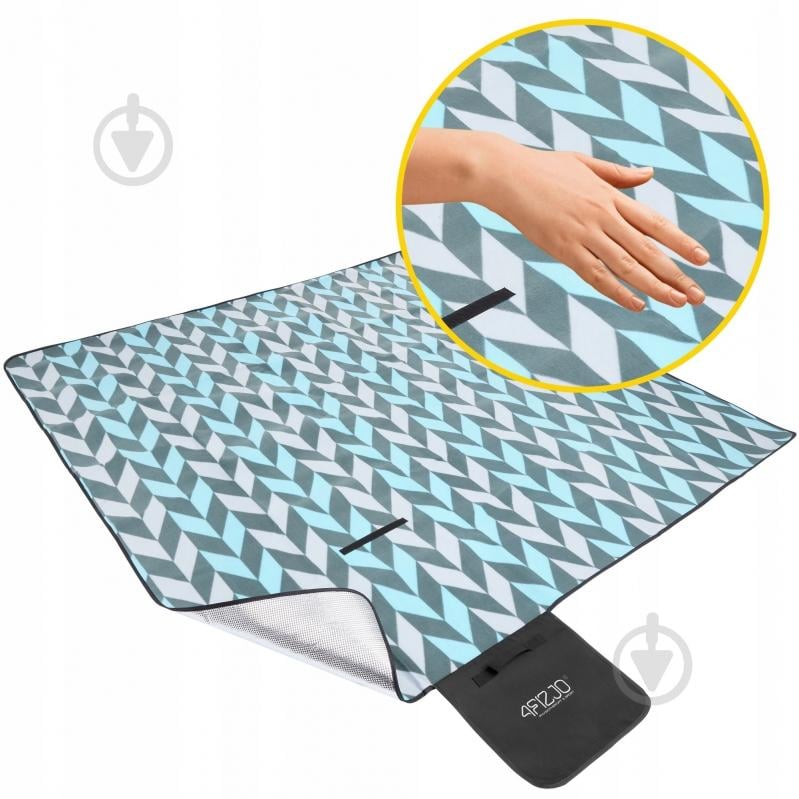 Килимок для пікніка 4fizjo (P-5907739317193) 4FJ0391 200x200 см різнокольоровий - фото 15 Килимок для пікніка 4fizjo (P-5907739317193) 4FJ0391 200x200 см різнокольоровий - фото 15