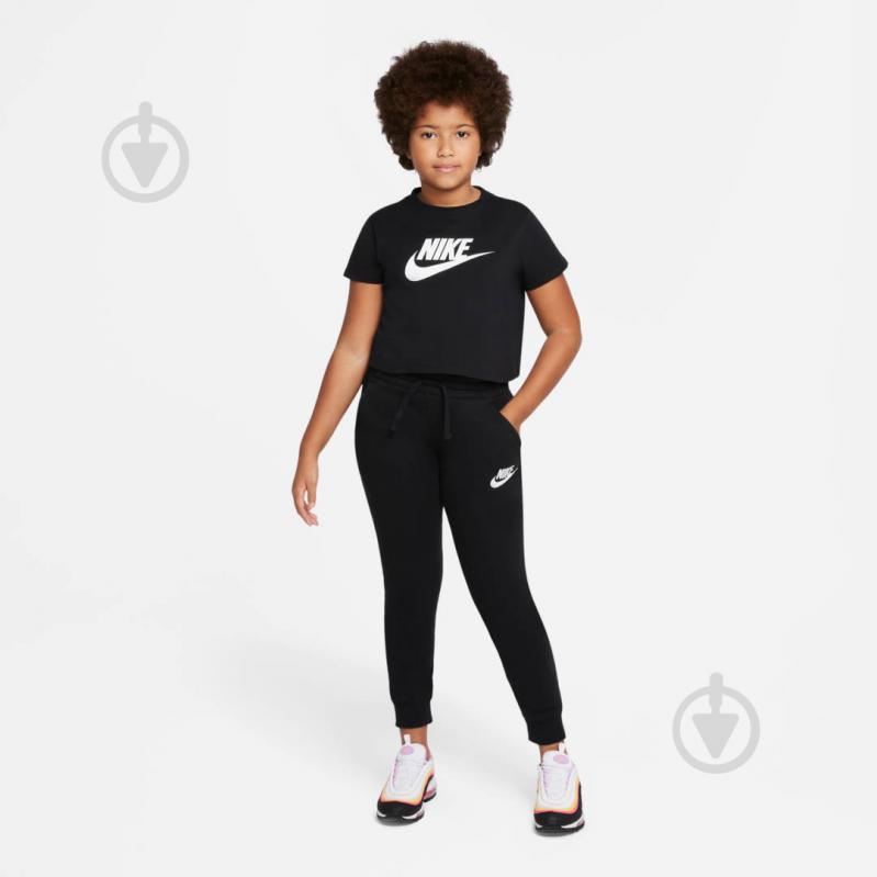 Футболка Nike G NSW TEE CROP FUTURA DA6925-012 р.S черный - фото 4