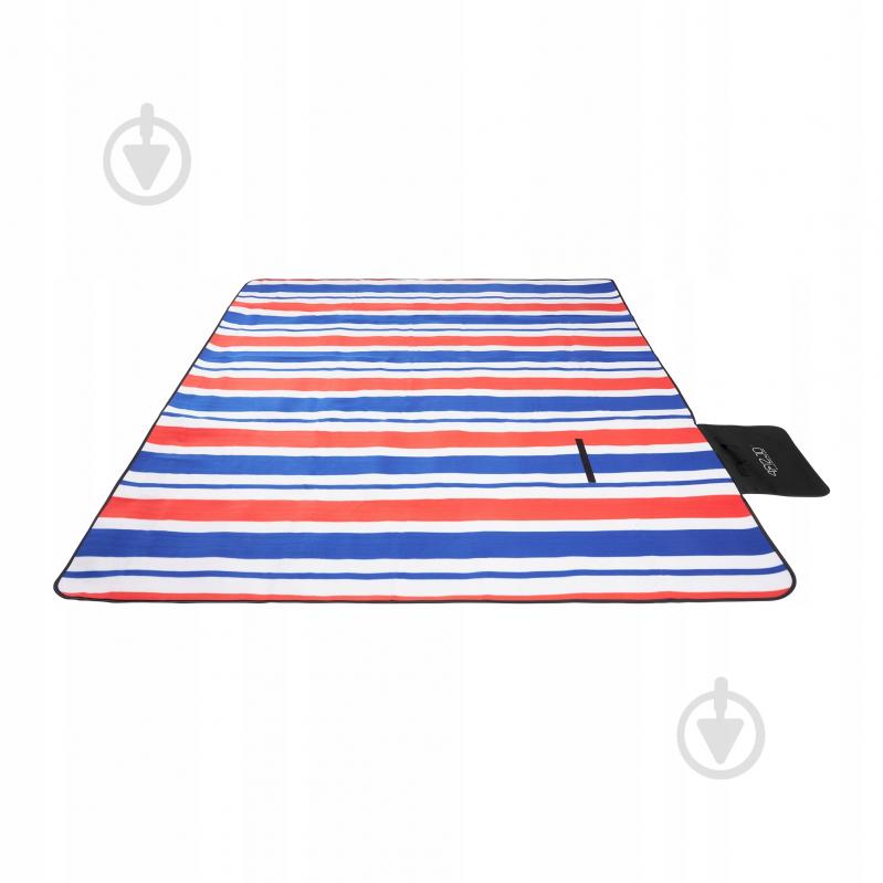 Коврик для пикника 4fizjo (P-5907739317186) 4FJ0393 200x200 см синий с красным - фото 7