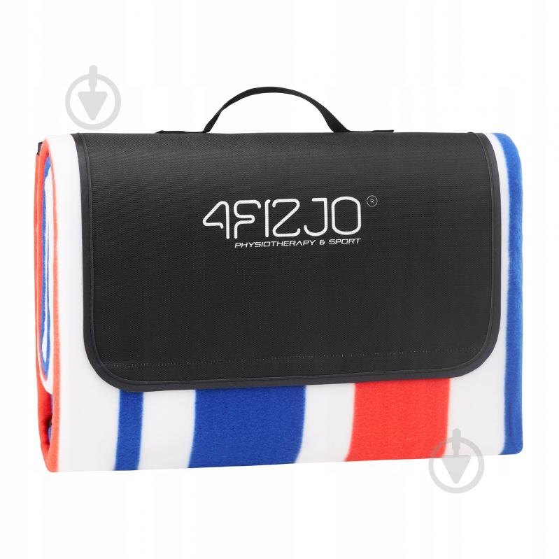 Коврик для пикника 4fizjo (P-5907739317186) 4FJ0393 200x200 см синий с красным - фото 11