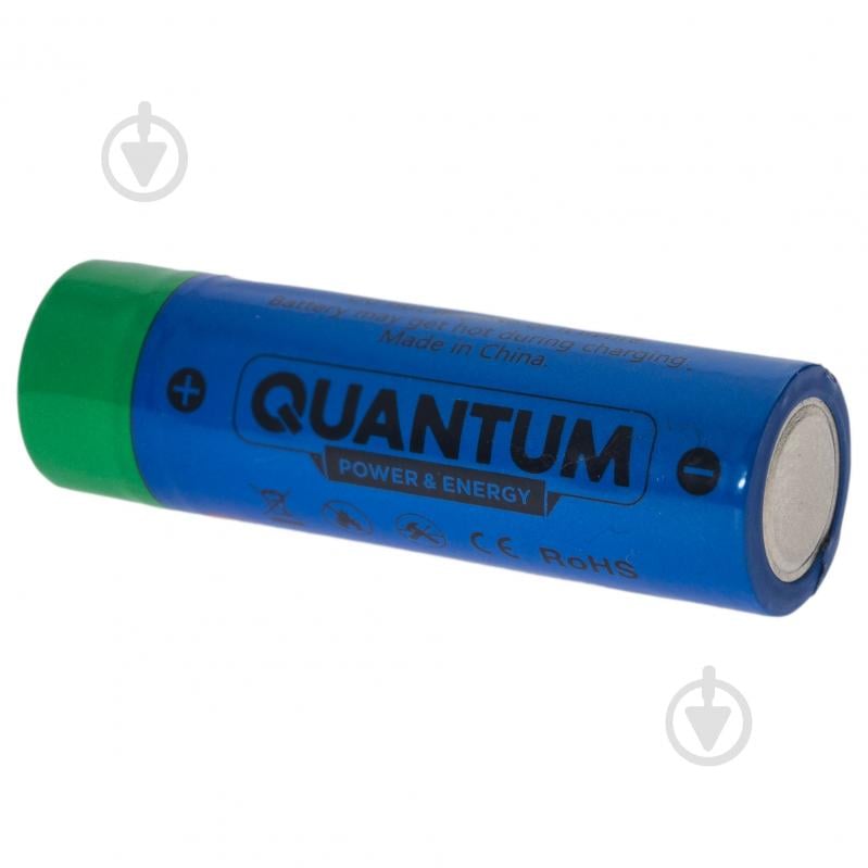 Аккумулятор Quantum USB Li-ion 14500 3.7V, 900mAh, 1С с клемним виступом 14500 1 шт. (USB-C/Li-ion14500TT-900-B) - фото 7