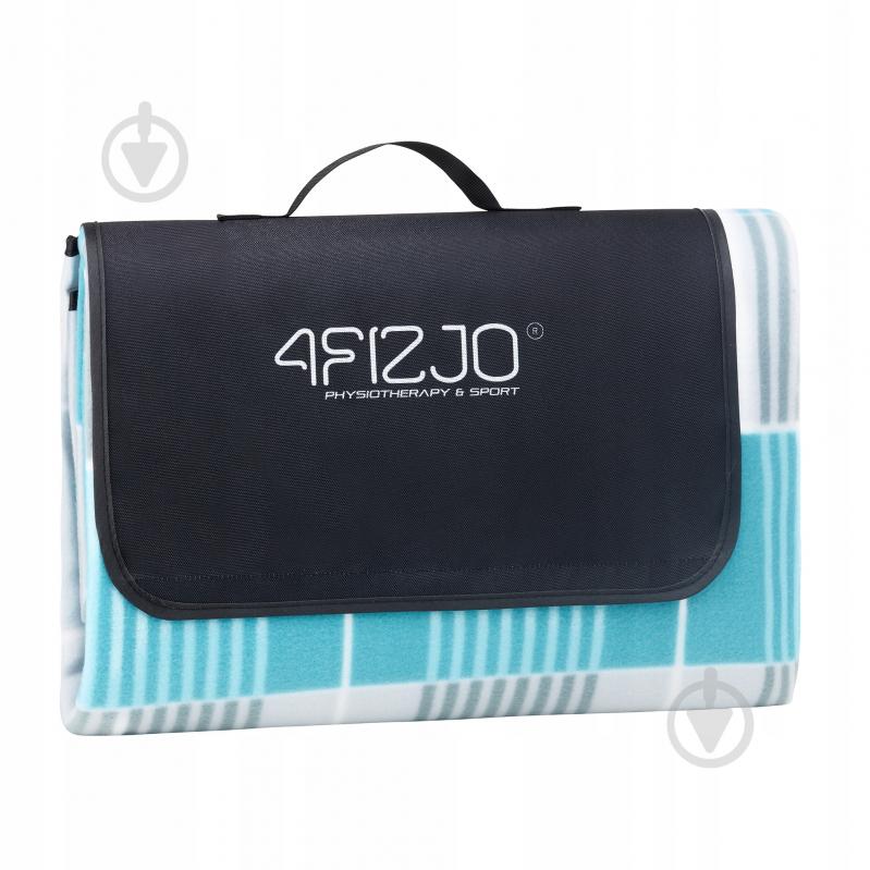 Коврик для пикника 4fizjo (P-5907739317209) 4FJ0394 200x200 см голубой с серым - фото 4 Коврик для пикника 4fizjo (P-5907739317209) 4FJ0394 200x200 см голубой с серым - фото 4