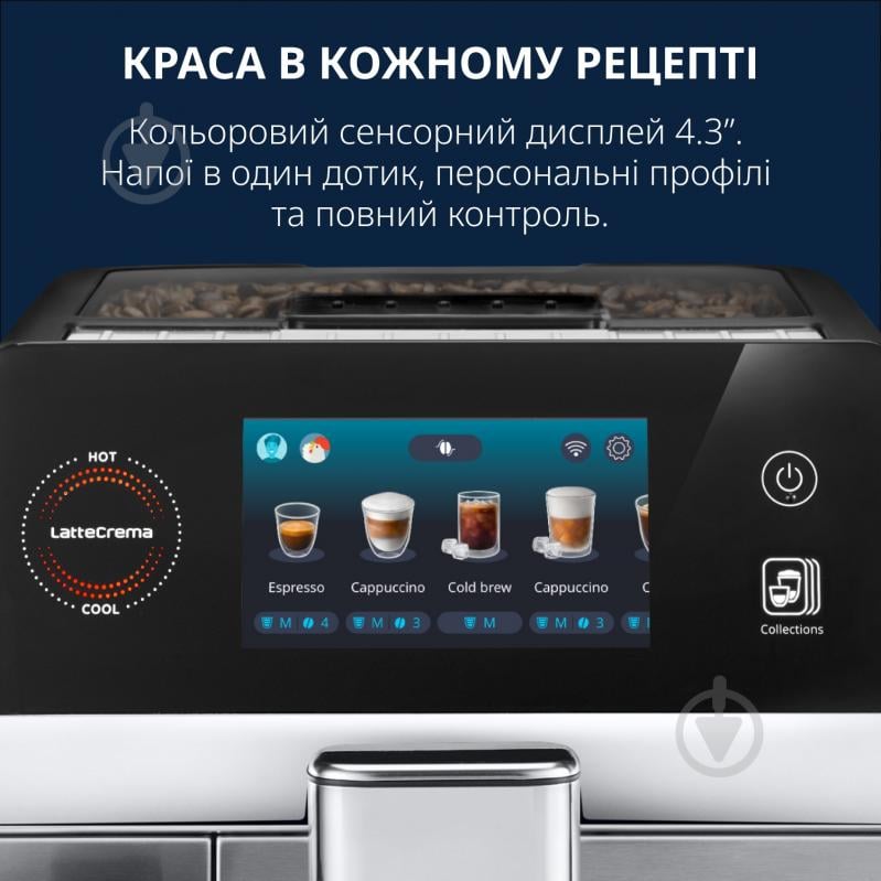 Кофемашина Delonghi EСAM470.85.MB ELETTA ULTRA - фото 6