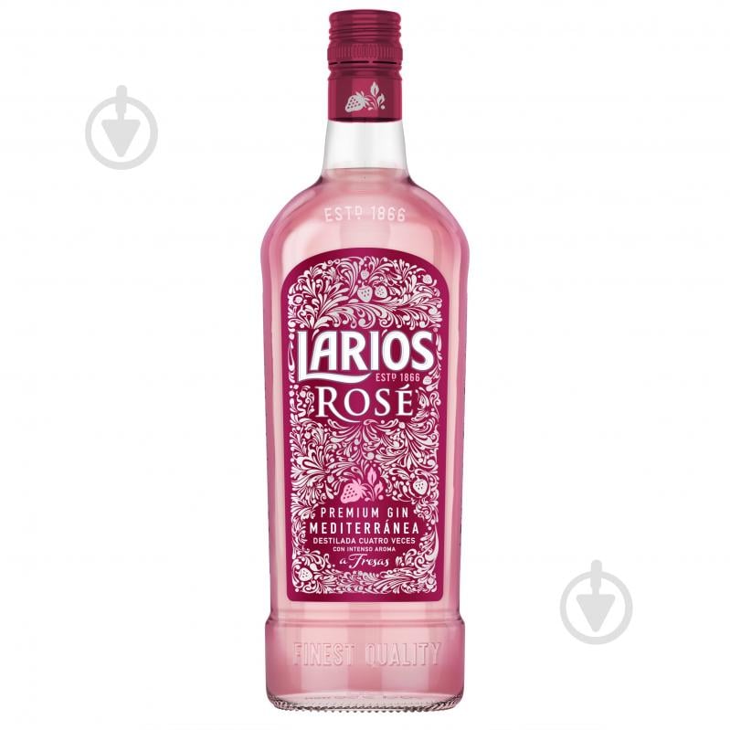 Джин Larios Rose 37.5% 0,7 л - фото 1