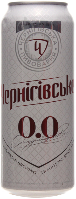 Пиво Чернігівське світле безалкогольне ж/б 0,5 л - фото 1