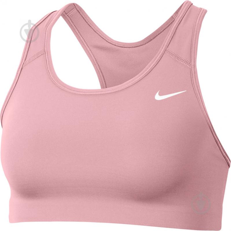 Бра Nike W NK DF SWSH NONPDED BRA BV3630-630 р.S розовый - фото 1