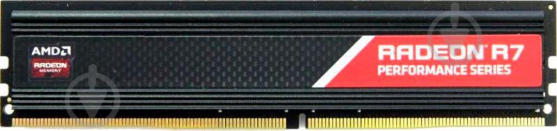 Оперативна пам'ять AMD DDR4 SDRAM 8 GB (1x8GB) 2400 MHz (R748G2400U2S-UO) - фото 1