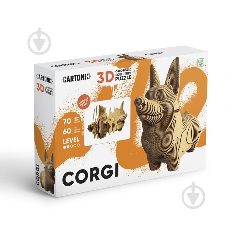 3D-конструктор Cartonic CORGI CARTCORG - фото 2