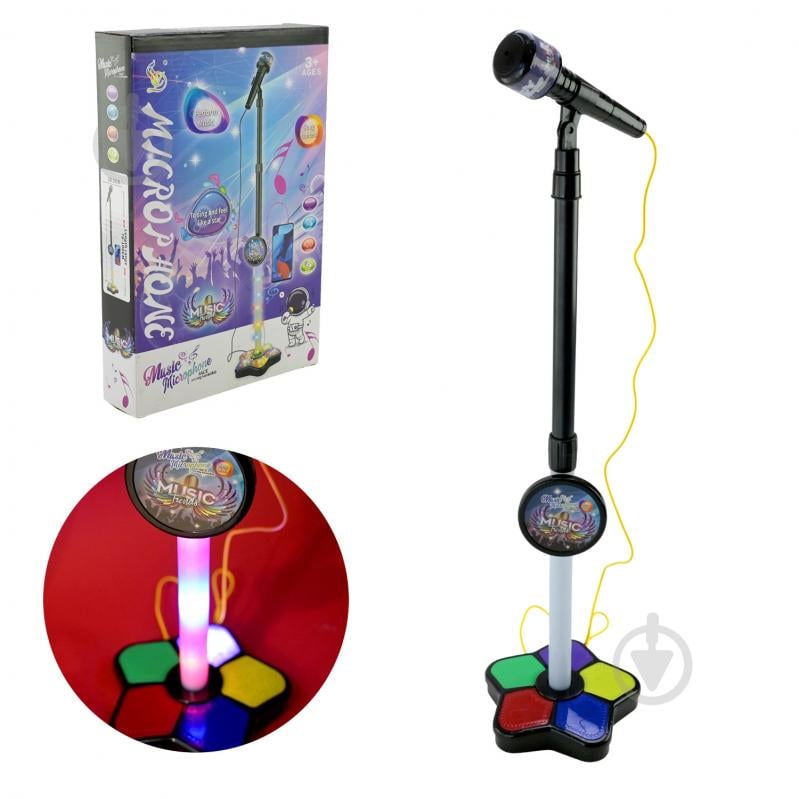 Микрофон Shantou на стойке HD-603 - фото 1