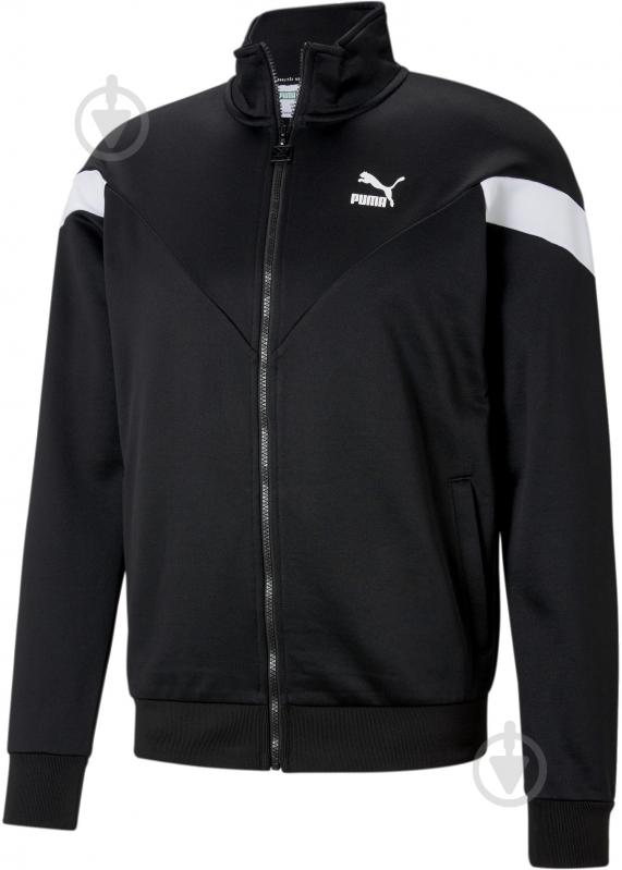 Джемпер Puma Iconic MCS Track Jacket PT 53010201 р. M черный - фото 1