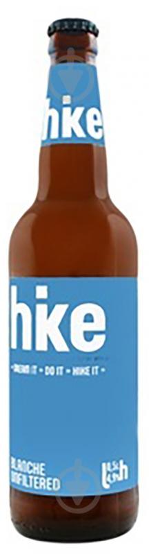 Пиво Hike Blanche світле нефільтроване 4,9% 0,5 л - фото 1