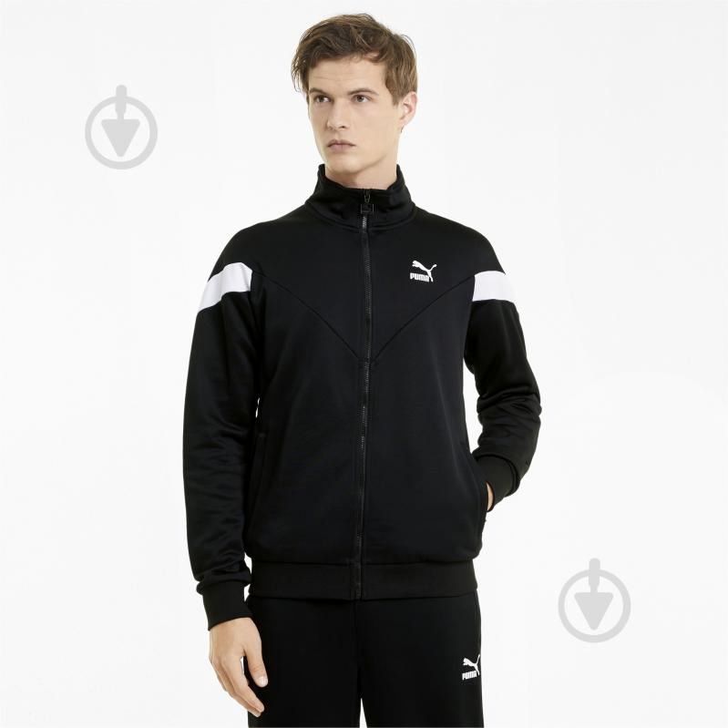 Джемпер Puma Iconic MCS Track Jacket PT 53010201 р. S чорний - фото 3