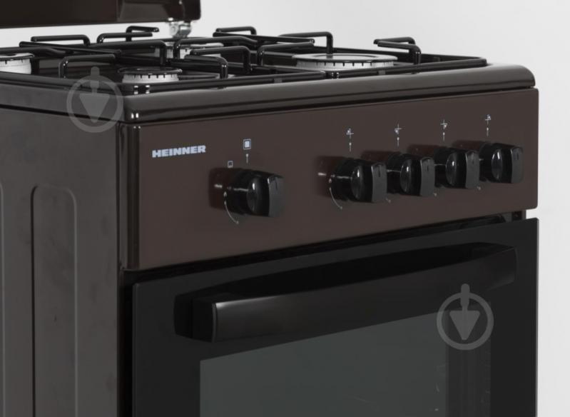 Плита газова Heinner HFSC-SME50BRW - фото 4