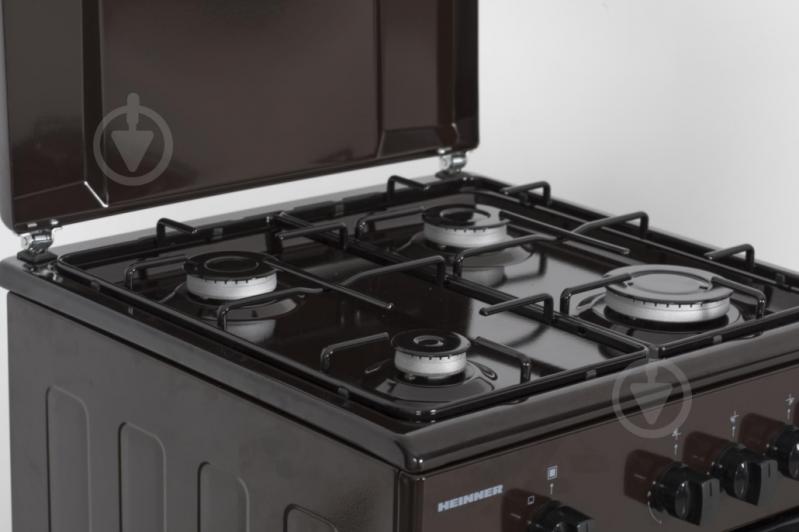 Плита газова Heinner HFSC-SME50BRW - фото 5