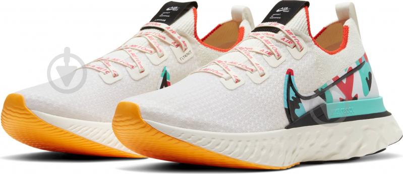 Кроссовки мужские Nike REACTINFINITY RUN CV9312-100 р.41 черные - фото 1