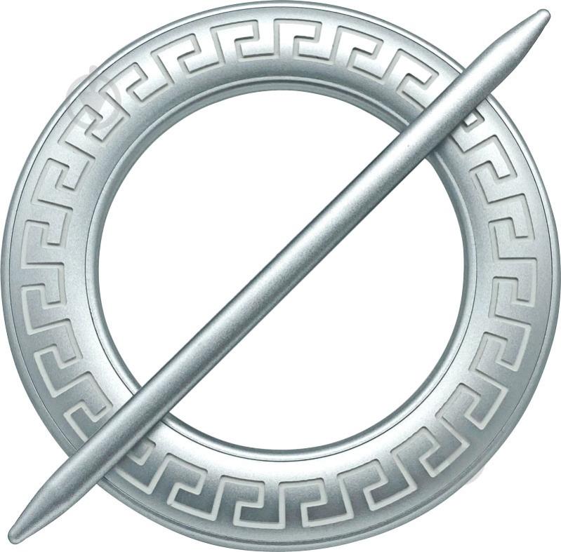 Декор Круг Афины d150 мм серебро С003-4 MISLT - фото 1