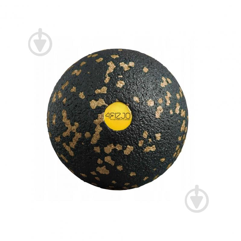 Массажный мяч 4fizjo EPP Ball 08 Black/Gold (P-5907739314796) - фото 1