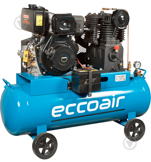 Компрессор Eccoair 11 л.с 160л ECCO D -0.53/1.0 - фото 1