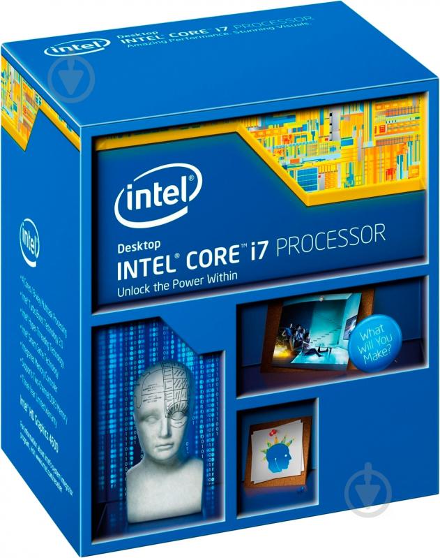 Процессор Intel Core i7-4770 3,4 GHz Socket 1150 Box (BX80646I74770) - фото 1