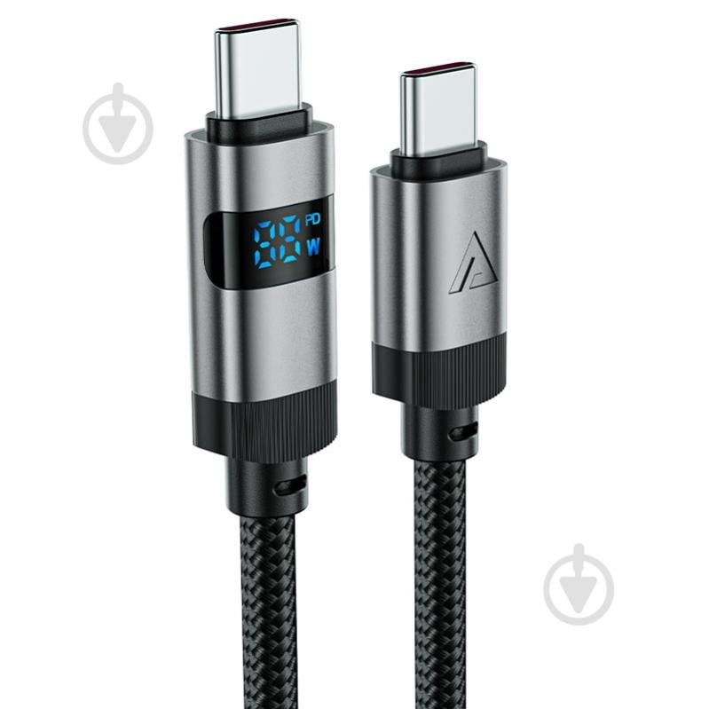 Кабель Acefast 1,2 м черный (6974316283720) - фото 3