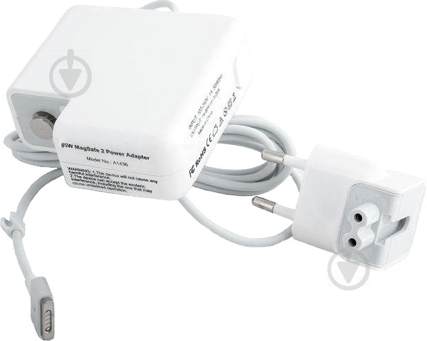 Блок питания PowerPlant AP85HMAG2 для Apple 220V 85W 20V 4.25A (MagSafe 2) - фото 1