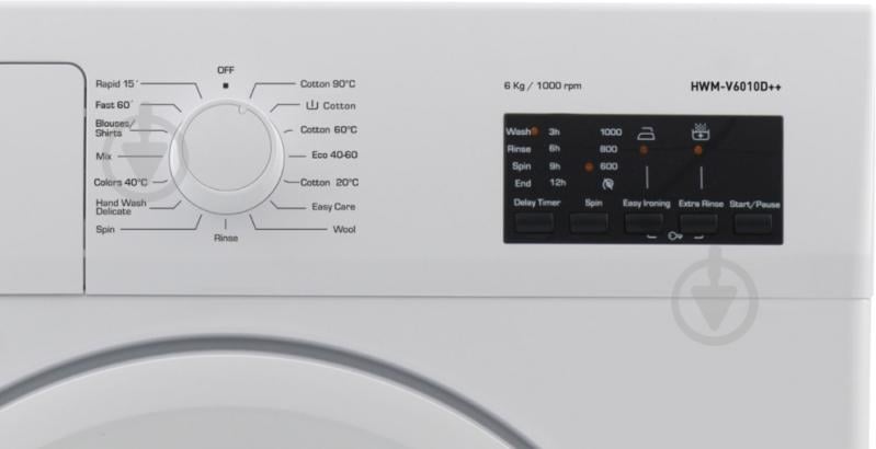 Стиральная машина Heinner HWM-V6010D++ - фото 4