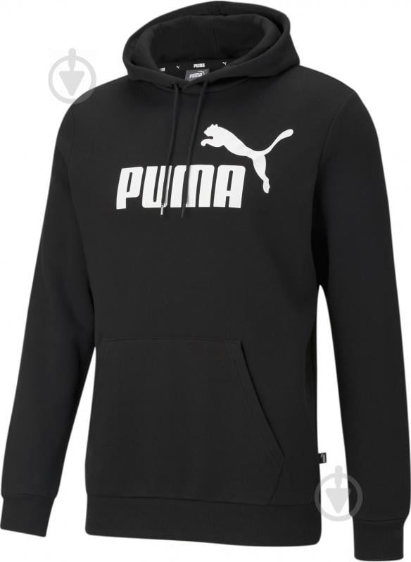 Джемпер Puma ESS Big Logo Hoodie 58668601 р. S чорний - фото 1