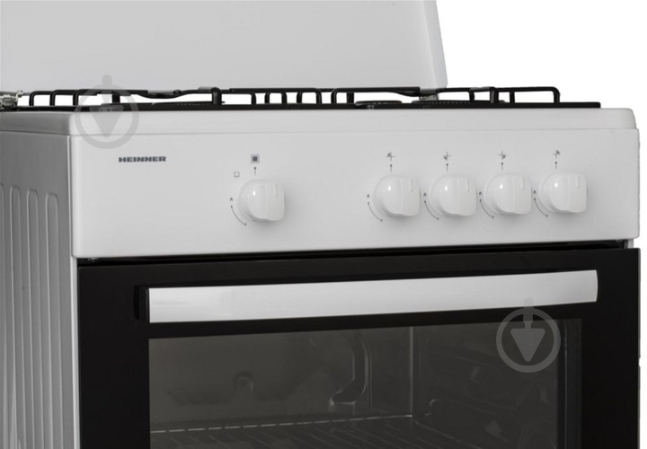 Плита газова Heinner HFSC-SME60WH - фото 5 Плита газова Heinner HFSC-SME60WH - фото 5