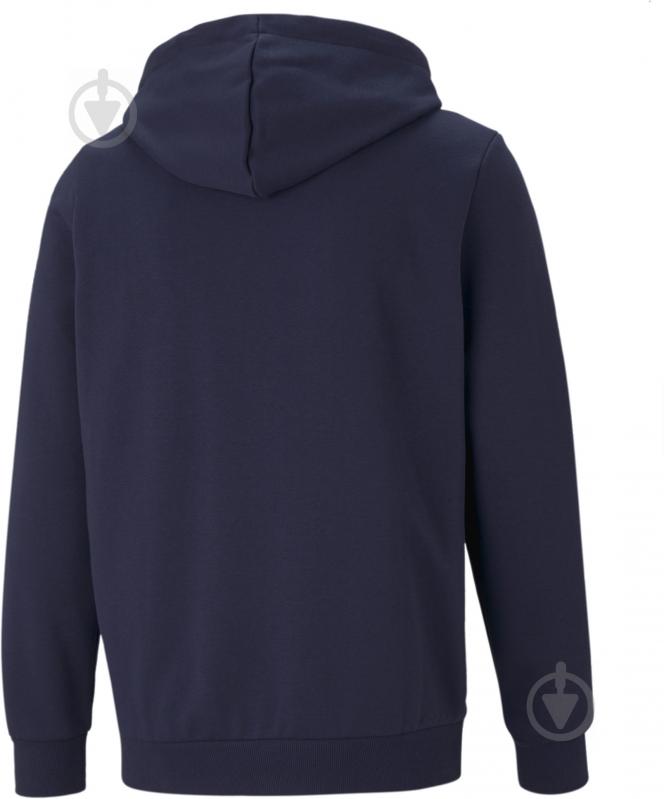 Джемпер Puma ESS Small Logo FZ Hoodie 58670206 р. S синий - фото 2