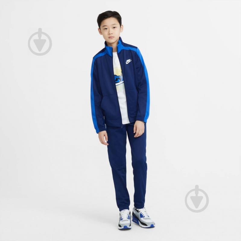 Спортивний костюм Nike U NSW HBR POLY TRACKSUIT DD0324-472 р. XS синій - фото 4