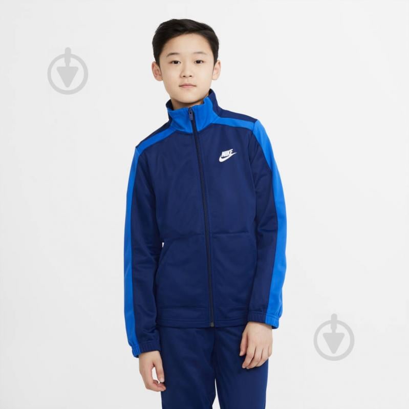 Спортивний костюм Nike U NSW HBR POLY TRACKSUIT DD0324-472 р. XS синій - фото 8