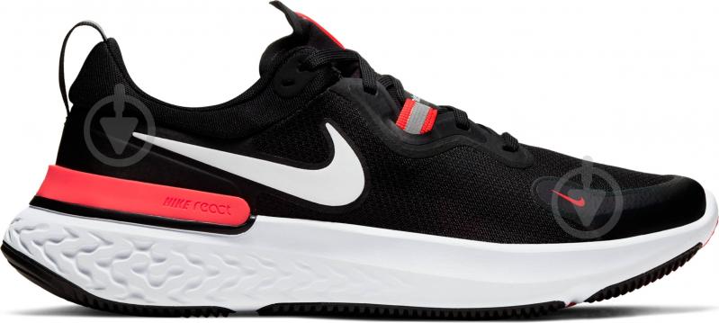 Кросівки чоловічі Nike REACT MILER CW1777-001 р.42,5 чорні - фото 3