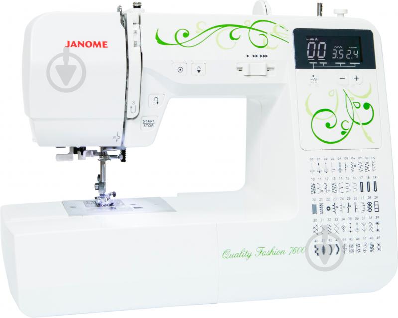 Швейная машина Janome Fashion Quality 7600 - фото 1