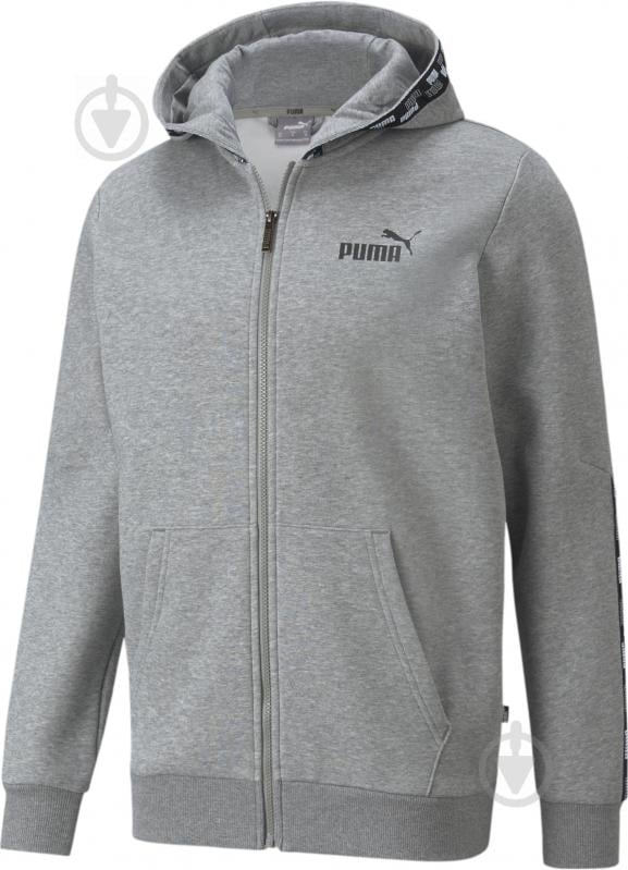 Джемпер Puma POWER FZ Hoodie 58939603 р. 3XL серый - фото 1