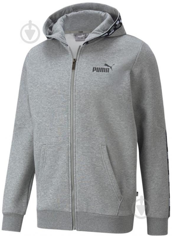 Джемпер Puma POWER FZ Hoodie 58939603 р. 2XL серый - фото 1