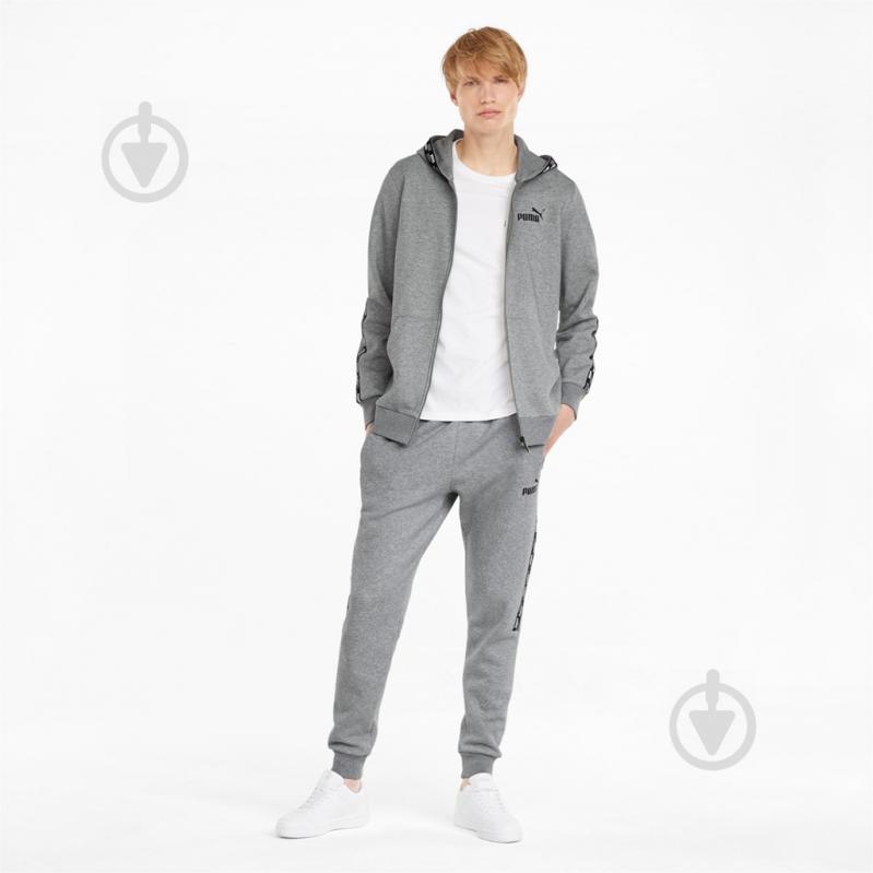 Джемпер Puma POWER FZ Hoodie 58939603 р. 2XL серый - фото 5