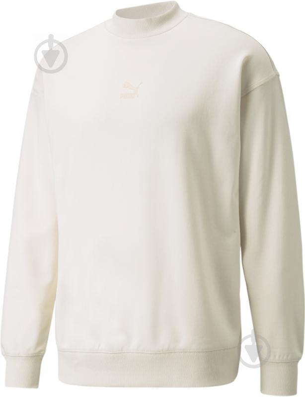 Свитшот Puma Classics Highneck Crew 53213699 р. XL белый - фото 1