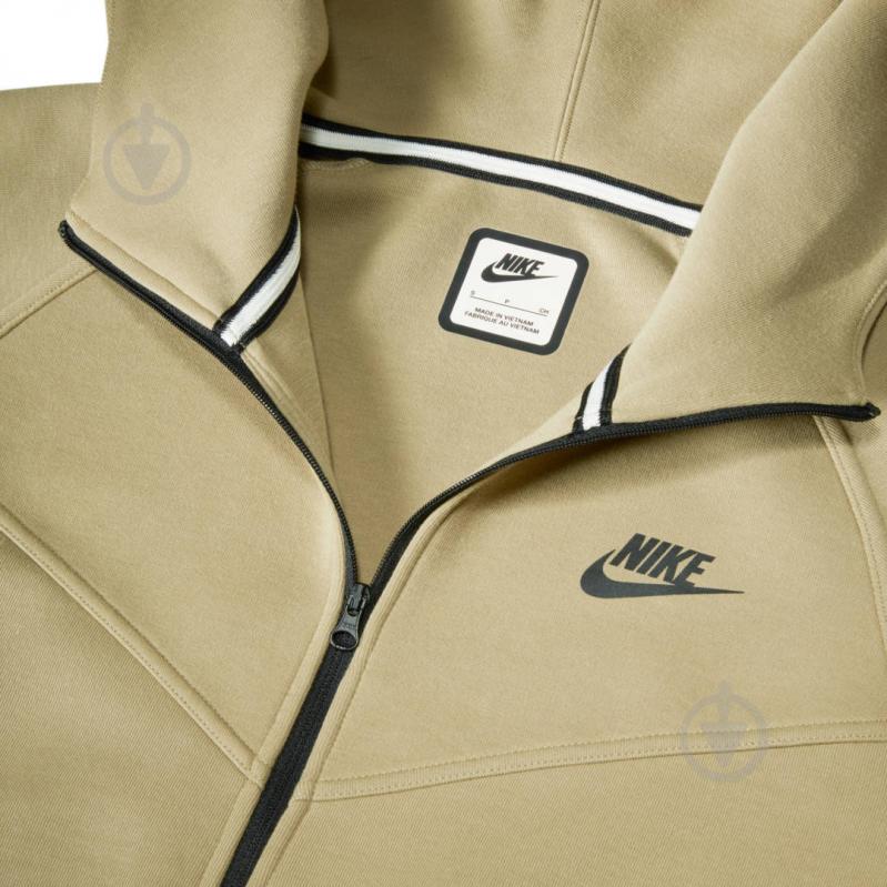 Джемпер Nike W NSW TCH FLC WR FZ HDY FB8338-276 р.L-S бежевий - фото 7