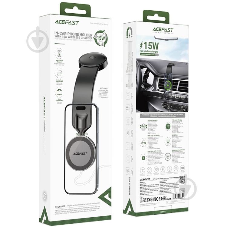 Держатель для смартфона Acefast D37 черный - фото 6