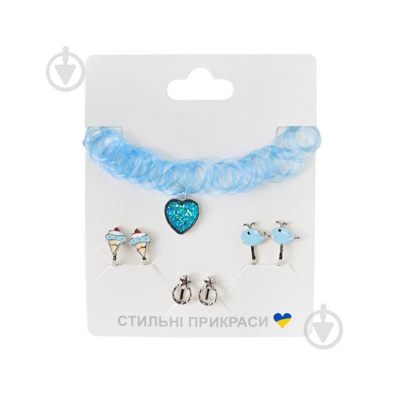 Набор украшений Shantou серьги и чокер B4355 - фото 5