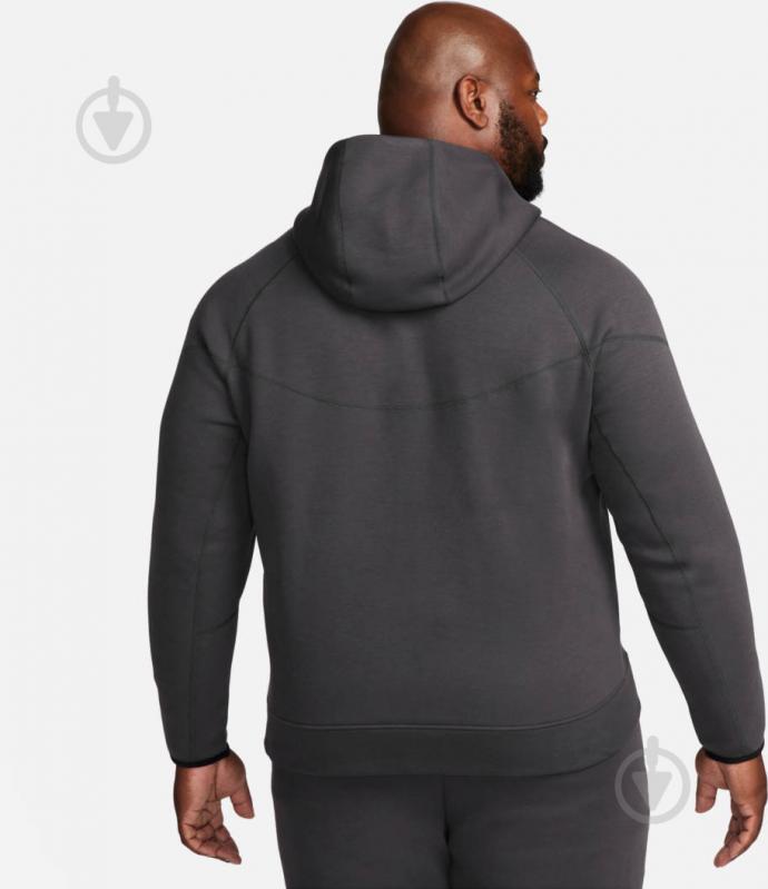 Джемпер Nike M NK TCH FLC FZ WR HOODIE FB7921-060 р.2XL сірий - фото 10