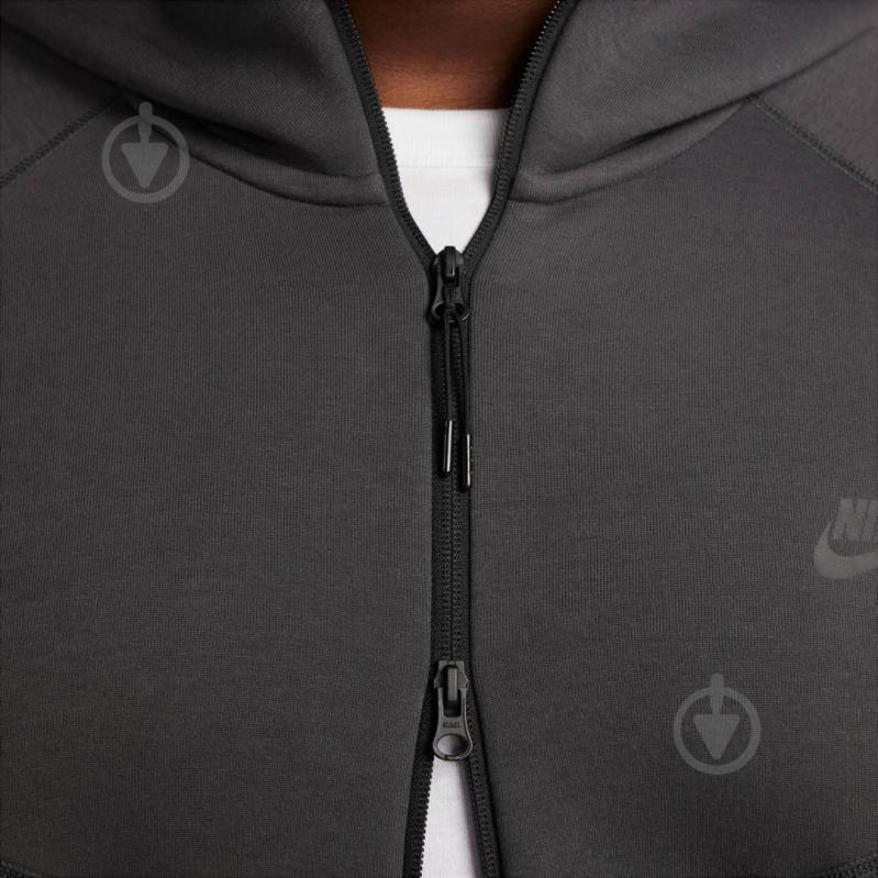 Джемпер Nike M NK TCH FLC FZ WR HOODIE FB7921-060 р.2XL сірий - фото 13