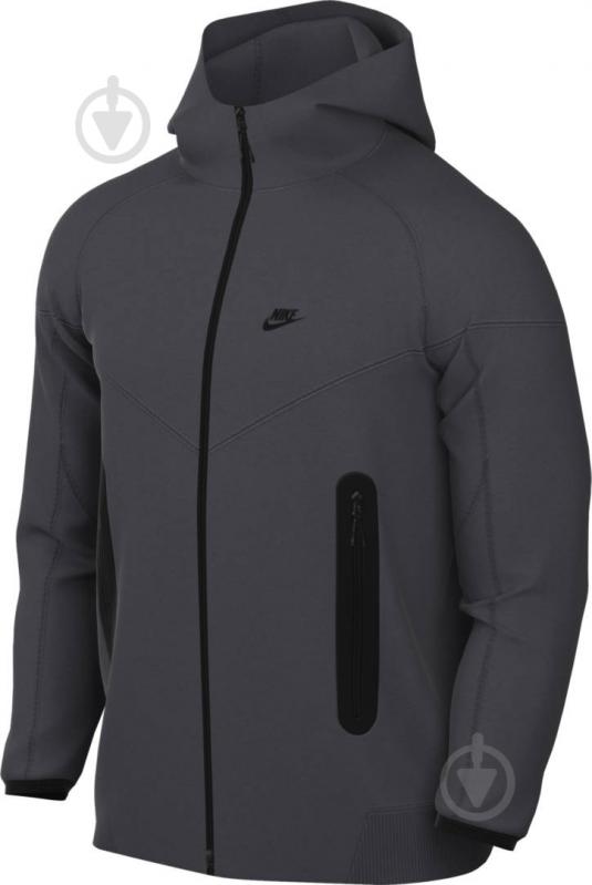 Джемпер Nike M NK TCH FLC FZ WR HOODIE FB7921-060 р.2XL сірий - фото 17