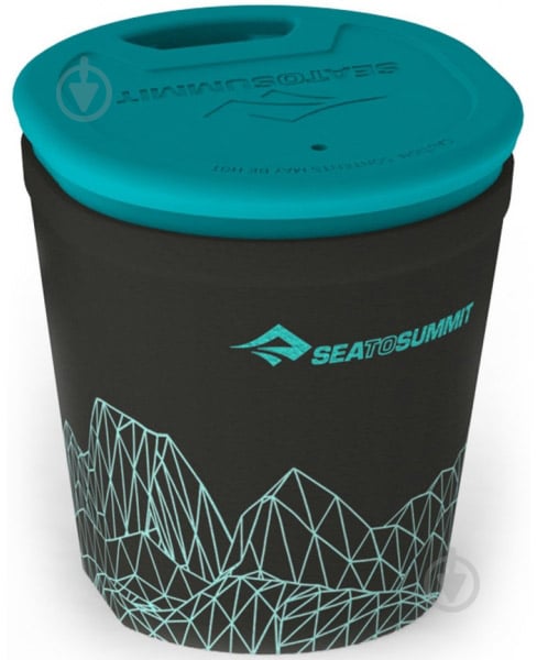 Чашка з кришкою Sea To Summit DeltaLight Insulmug Pacific Blue 350 мл (STS ADLTINMUGPB) - фото 1