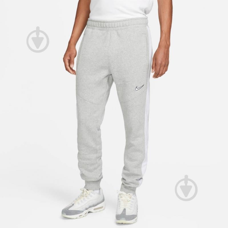 Брюки Nike M NSW SP FLC JOGGER BB FN0246-063 р. S серый - фото 1