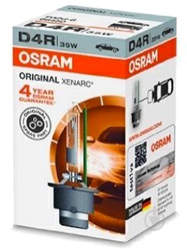 Автолампа ксеноновая Osram D4R 55 Вт 1 шт. (4008321349576) - фото 1 Автолампа ксеноновая Osram D4R 55 Вт 1 шт. (4008321349576) - фото 1