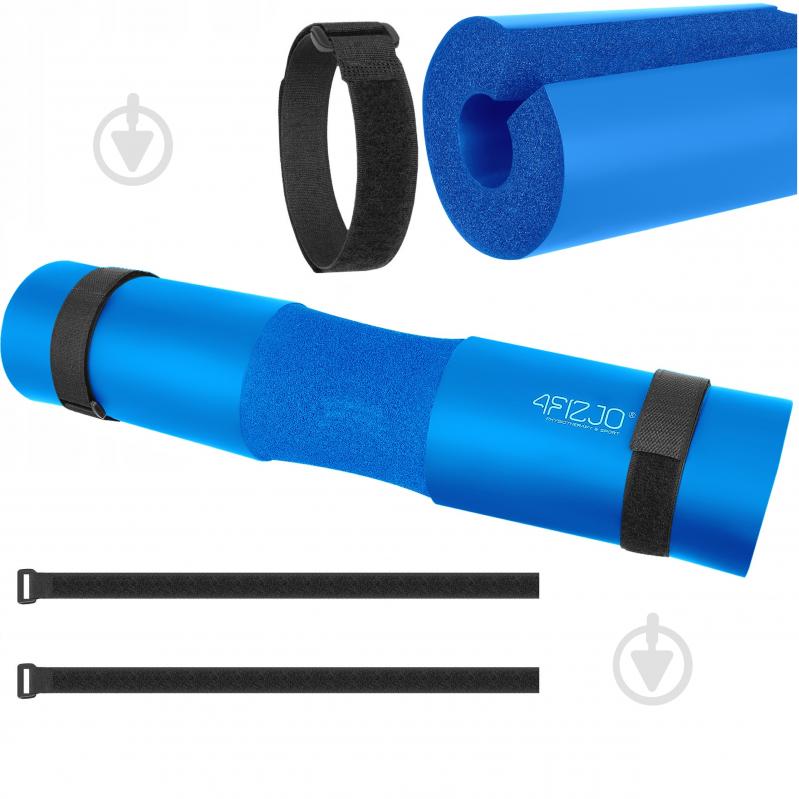 Накладка на гриф 4fizjo Barbell Pad Blue (P-5907739314734) - фото 4