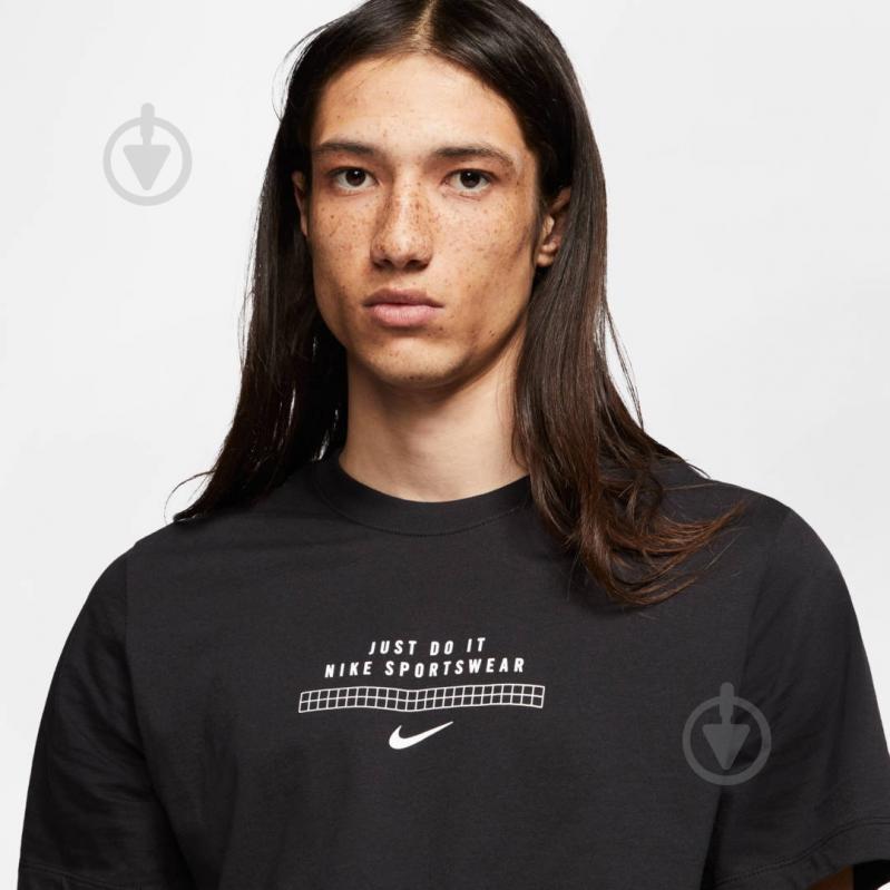 Футболка Nike M NSW DNA SS TEE CW2373-010 р.S черный - фото 4