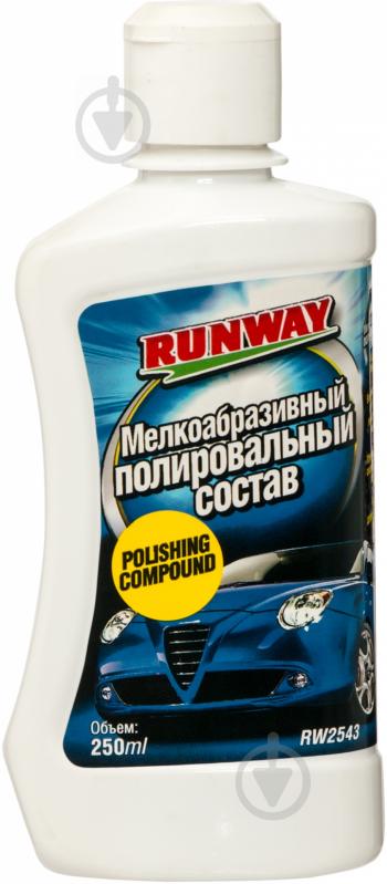 Паста полірувальна дрібноабразивна RunWay RW2543 250 мл - фото 1